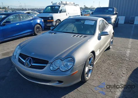 2005 Mercedes-Benz Sl 500 из США, поврежденный, VIN WDBSK75F25F093003